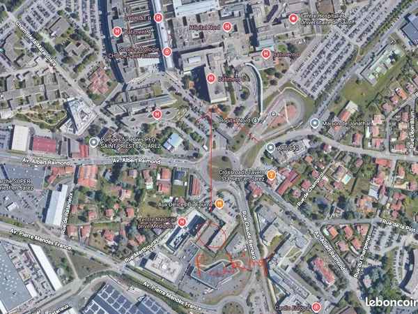 Place de Parking Hopital Nord