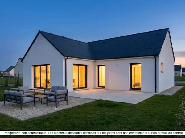 Maison neuve 3 pièces 88 m²