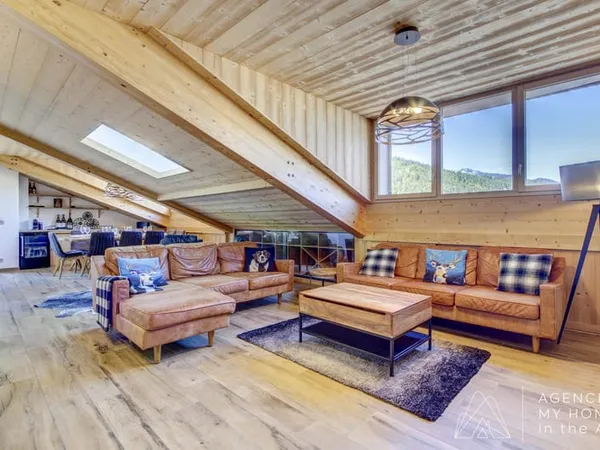 Exceptionnel Penthouse avec Vue sur les Pistes du Pleney
