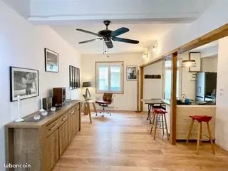 Le Cabanon de Suzanne en face de la plage à Montredon 8eme, T2 meublé de 48 m2, beaux volumes, calme