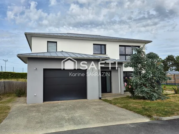 Grande maison contemporaine lumineuse de 160m² avec vie de plain-pied