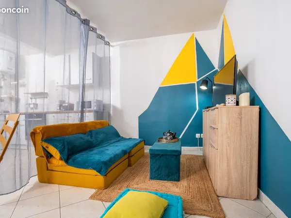 T2 meuble en location lamentin martinique 950 ttc