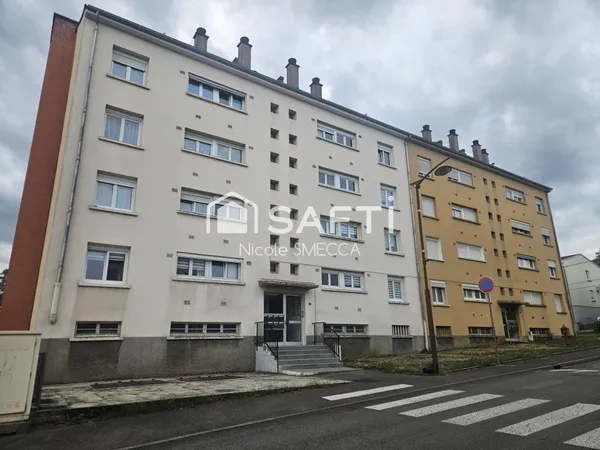 Appartement 3 pièces,1 chambre,balcon,parkings