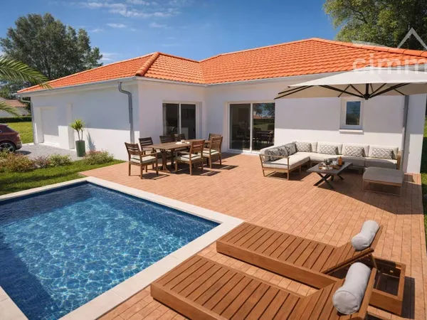 Maison + terrain  de 1 000 m²