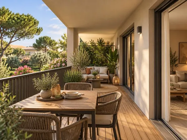 ÉLÉGANT T2 AVEC LOGGIA AU COEUR D'ELNE
