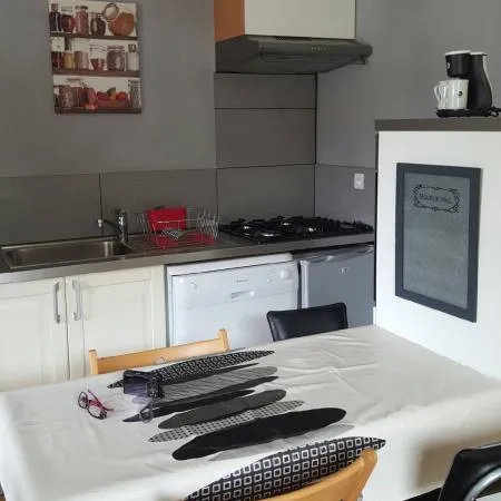 Appartement meublé, parking, jardin