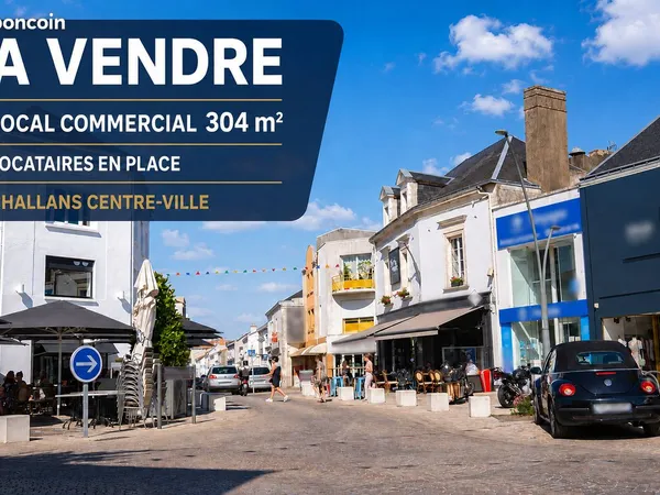A vendre local commercial - challans centre ville