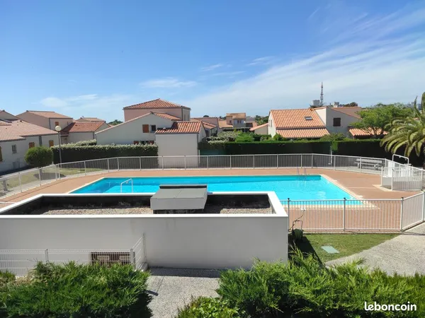 Appartement meublé avec piscine 400 m plage de Pontaillac