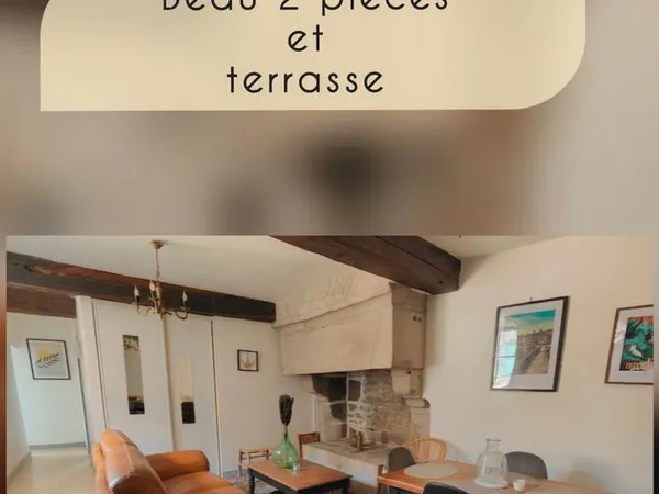 Beau 2 pieces et terrasse