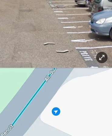 Place extérieure de parking résidence fermée sécurisée