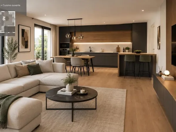 A SAISIR : BEAU 4 PIÈCES avec TERRASSES et 2 PARKINGS