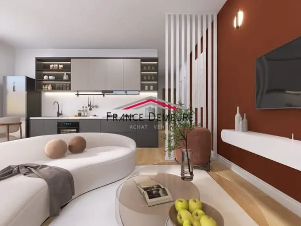 APPARTEMENT F3 - 65,56 m² + LOGGIA 16,52 m² + 1 PARKING -