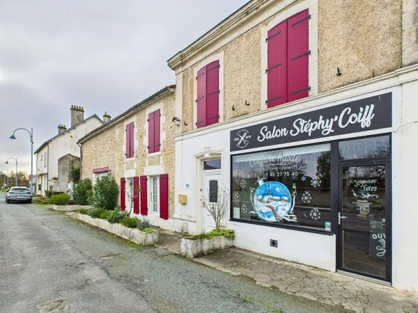 Maison plus local commercial