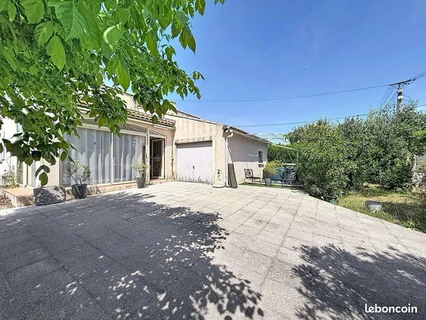 MAISON DE PLAIN-PIED SORGUES 75 m² TERRAIN 460 m² 269 000