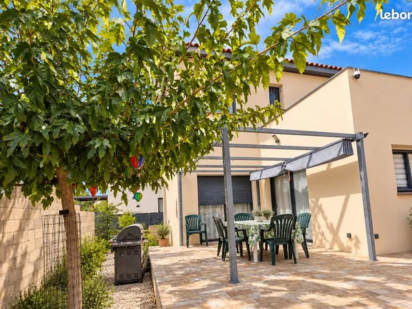 SAUVIAN - Maison récente T4 avec piscine, suite parentale, clim gainable et garage