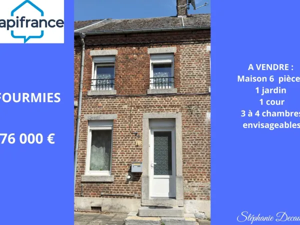 Maison 5 pièces 38 m²