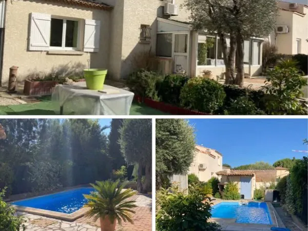 Villa de 113 m2 - 5 chambres - piscines -hangar