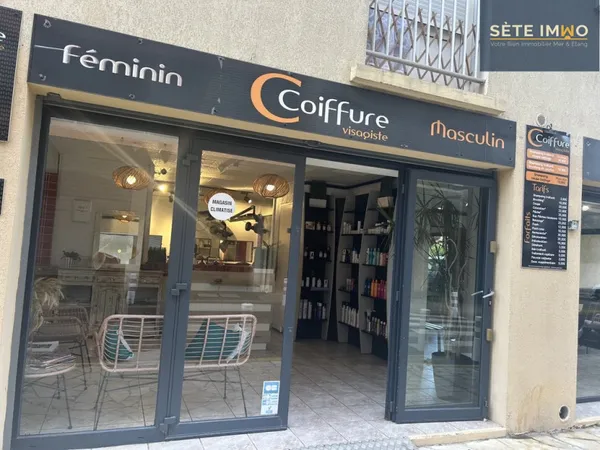 Salon de coiffure 3 pièces 100 m²