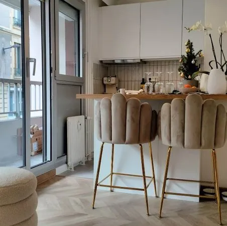 Championnet - Très beau T1 meublé 27m2 entièrement refait à neuf (2025) avec balcon