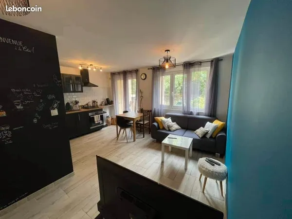 Appt 83m2 4ch 3balcons RDC surélevé