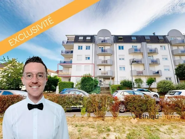 F2 récent avec balcon et garage proche tram