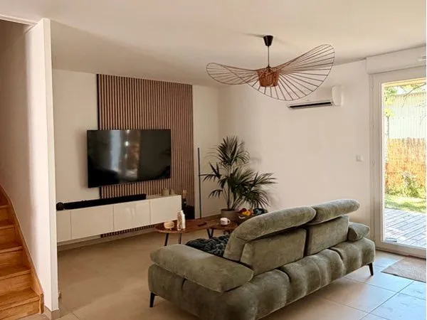 Maison T4 avec terrasse, jardin et climatisation