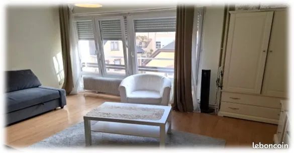 À LOUER — F1 meublé 35 m² Hypercentre Strasbourg