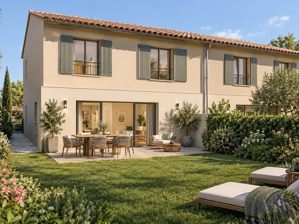 Maison T4 avec garage et beau jardin