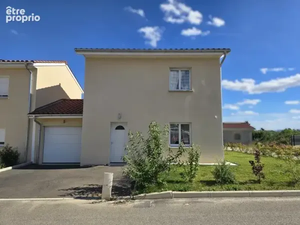 Maison récente RE2020 82 m² - 3 chambres - Garage - Chonas-l'Amb