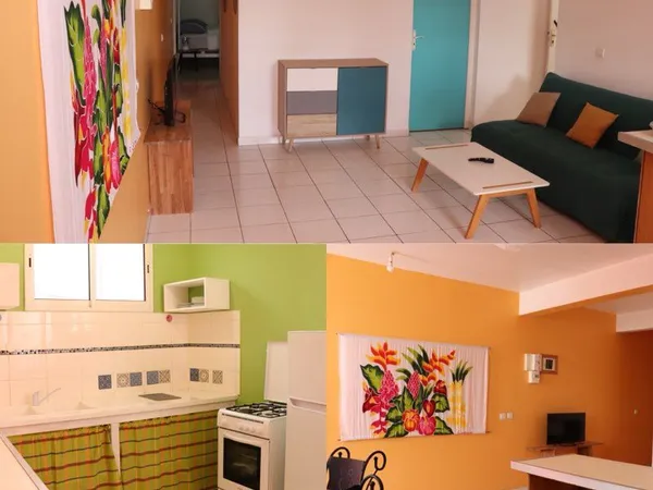 Appartement F3 à louer - 2 chambres à Sainte-Anne