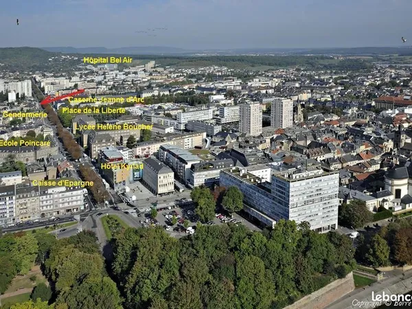 THIONVILLE - Proche Liberté - F 2 - 57 m2