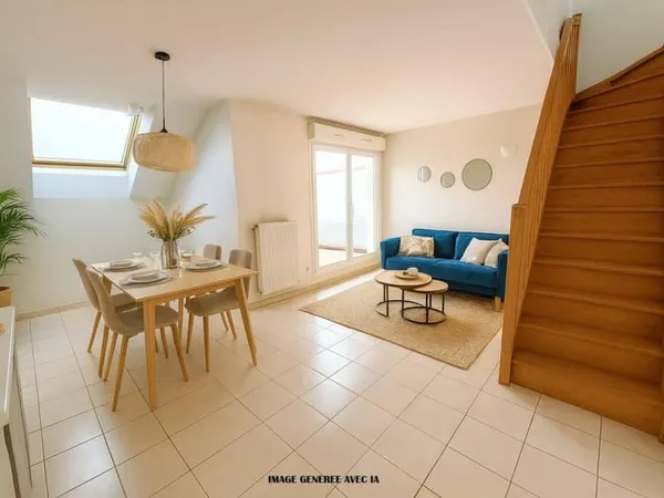 Duplex 3 pièces 70 m²