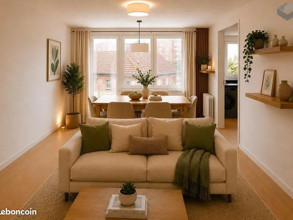 Appartement 4 pièces 72 m²