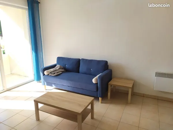 T2 meublé 43 m² - Résidence récente - Parking - Balcon - Centre / IFSI