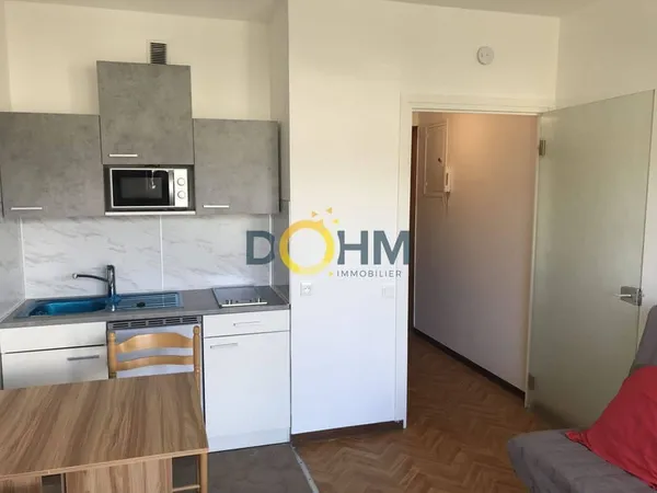Studio 1 pièce 19 m²
