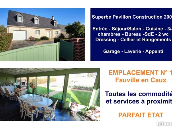 Pavillon 6 pièces 132 m²