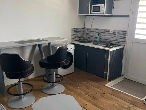 T2 meublé rdc