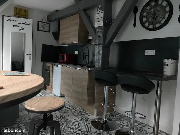 Studio meublé rue Bersot