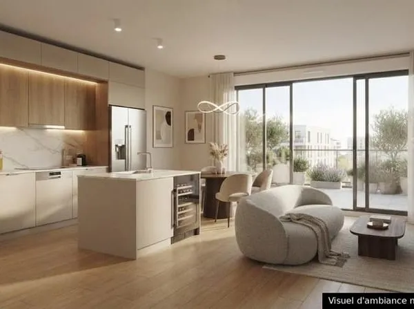Esprit Penthouse pour ce Superbe T4 de 80 m² au Dernier Étage avec 2 Terrasses  Lyon 8e