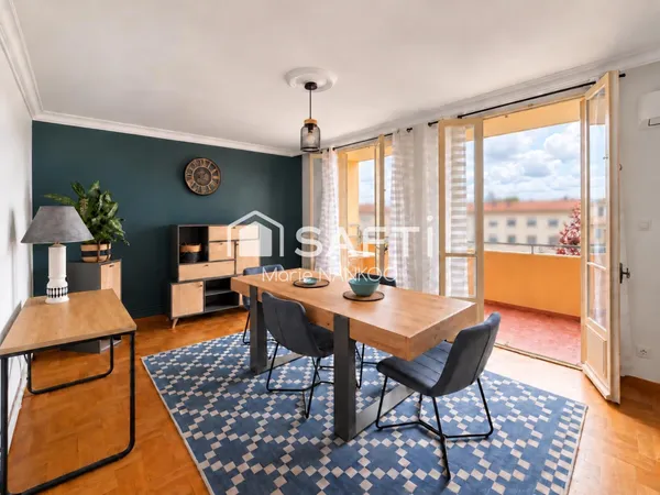 Carcassonne - appartement de 100 m² avec balcon, garage et cave - à pied du centre-ville