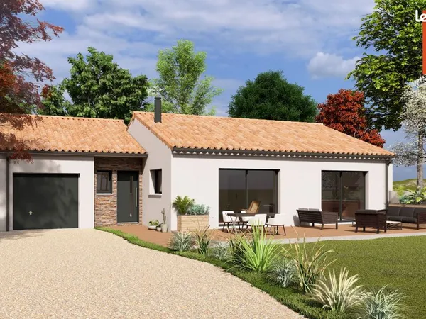 Maison 104.22 m² avec terrain à SAINT-AIGNAN-GRANDLIEU (44)