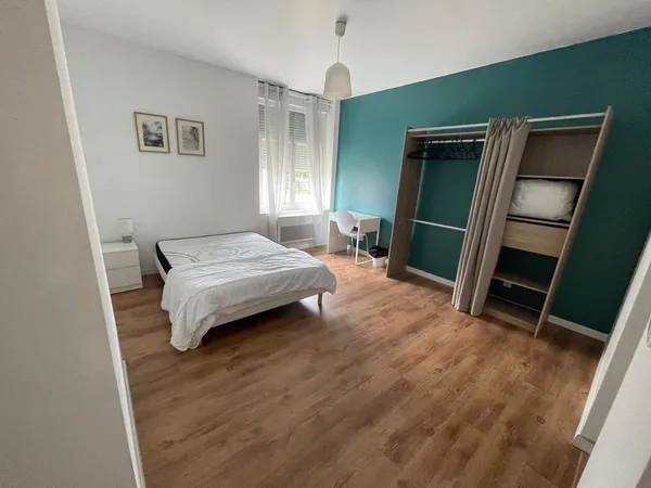 Loue chambre - 33.2 m² - 1 pièce, 1 chambre - Valenciennes 59300