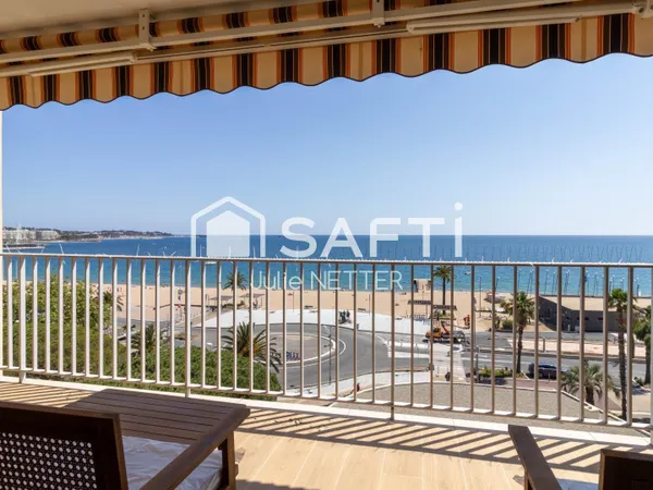 Appartement 3 pièces d'exception en front de mer