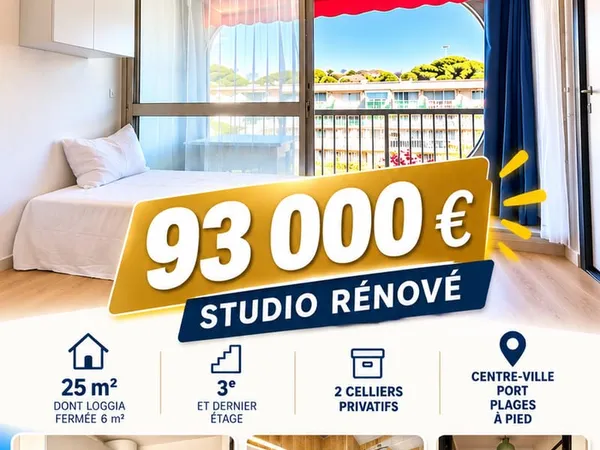 Appartement 1 pièce 25 m²