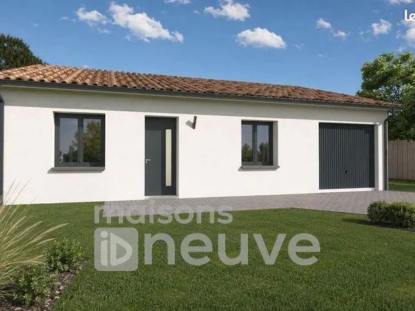 Projet de construction d'une maison 100 m² avec terrain à BRACH (33)