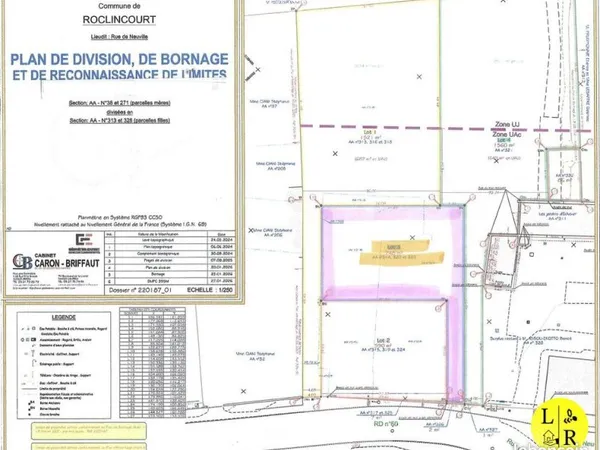 Terrain 748 m² Roclincourt