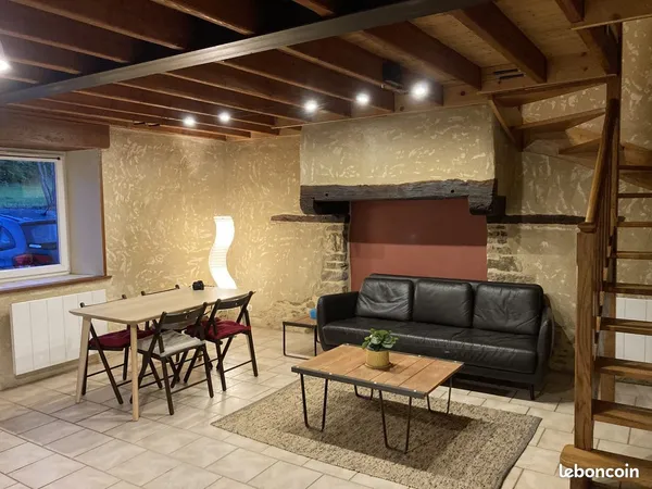 Maison en location meublée