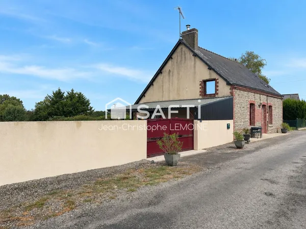 Longère de 125 m2 avec 5500 m2 de terrains clos