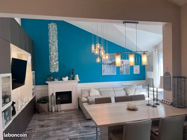 Duplex 104 m² - 4 chambres - Terrasse - Garage - Le Versoud