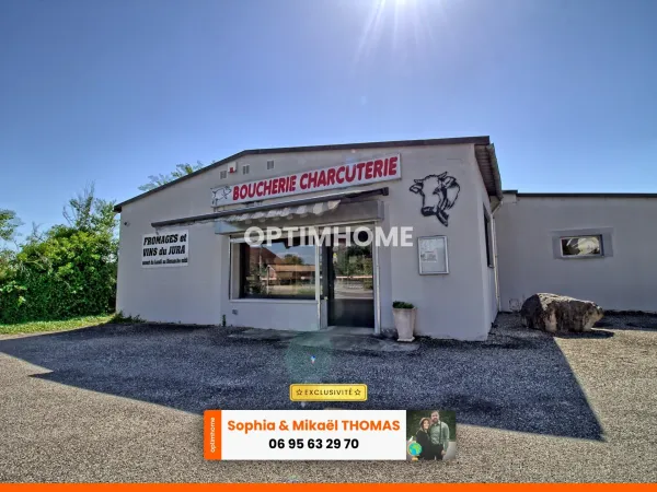 Fonds de commerce BOUCHERIE - CHARCUTERIE - TRAITEUR à vendre AUMONT (39)